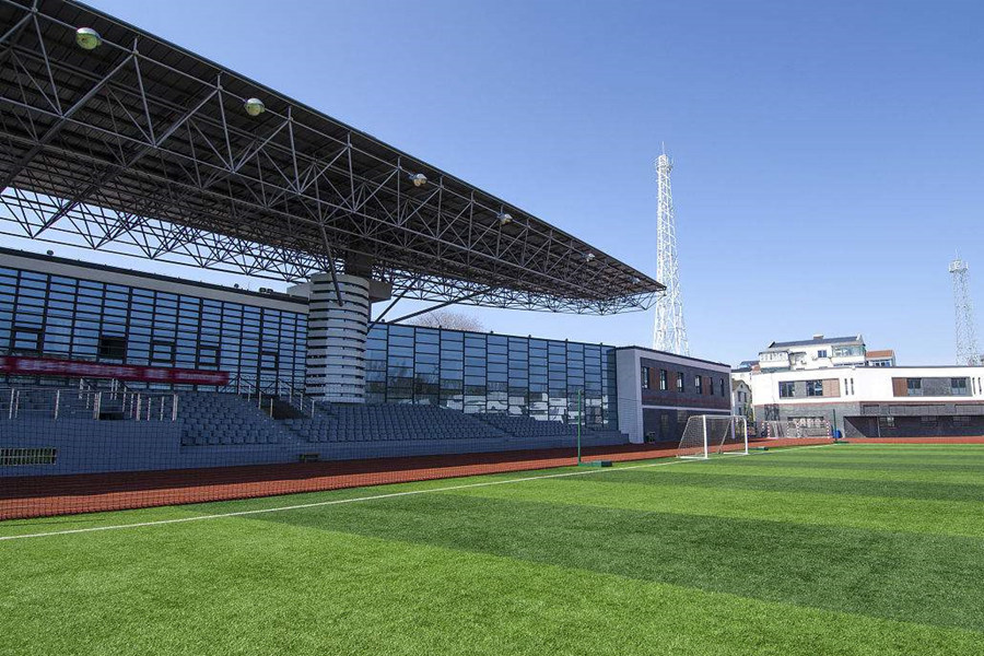 蚌埠体育场看台网架工程